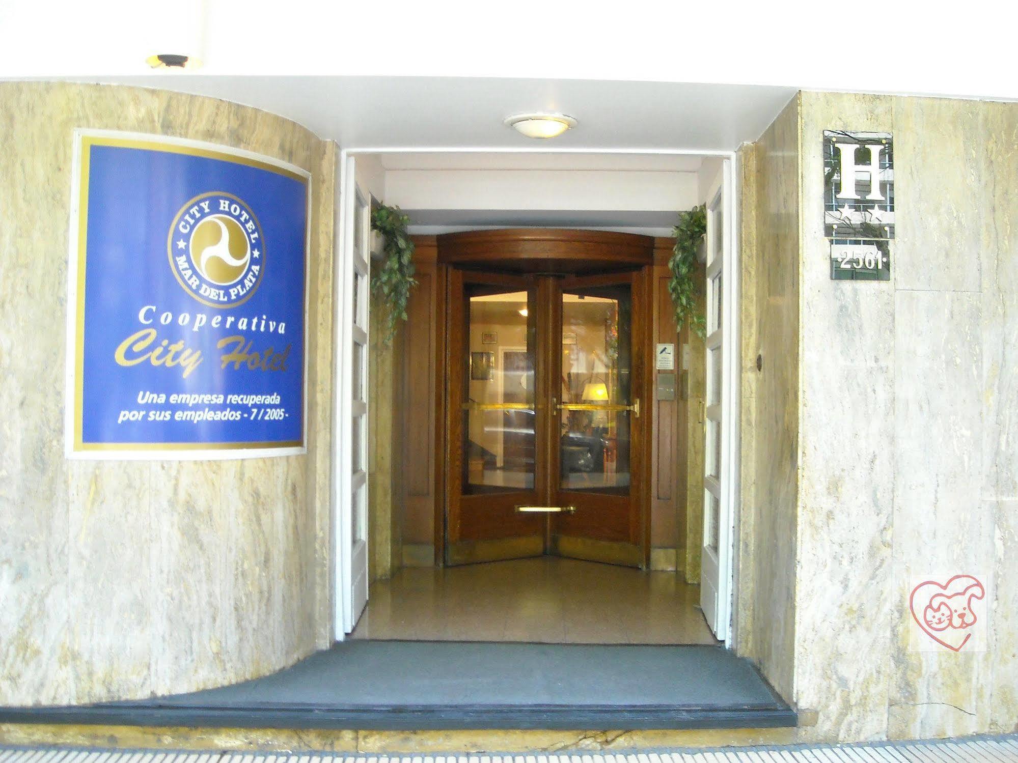 City Hotel Mar Del Plata Exteriör bild